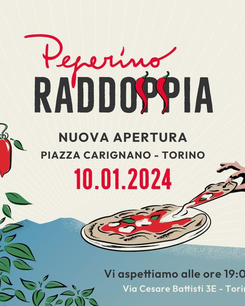 Peperino raddoppia a Torino